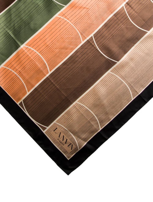 Lanvin Silk Printed Scarf