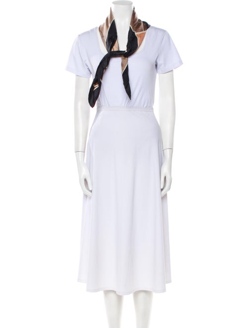 Lanvin Silk Printed Scarf