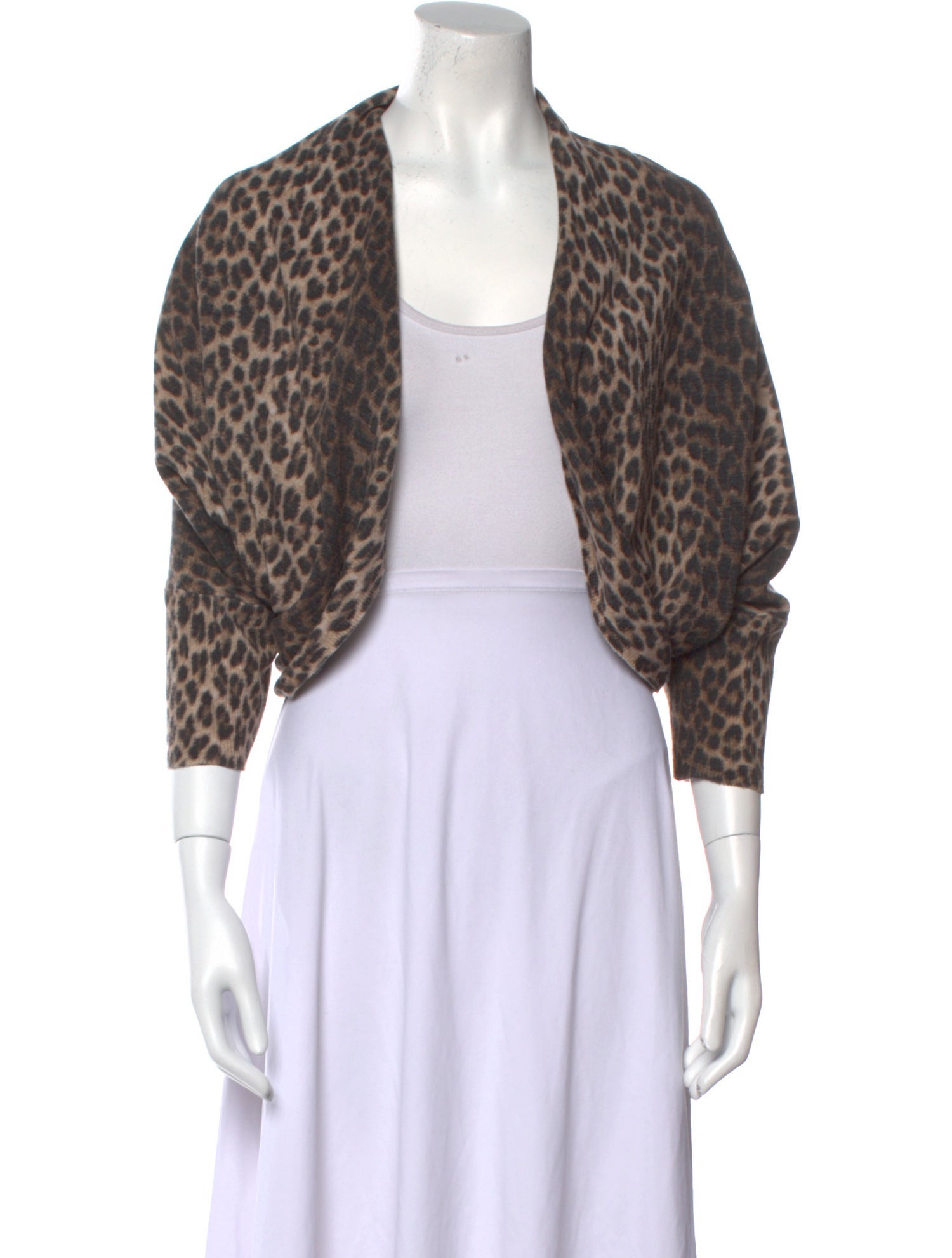 Lanvin Wool Animal Print Sweater