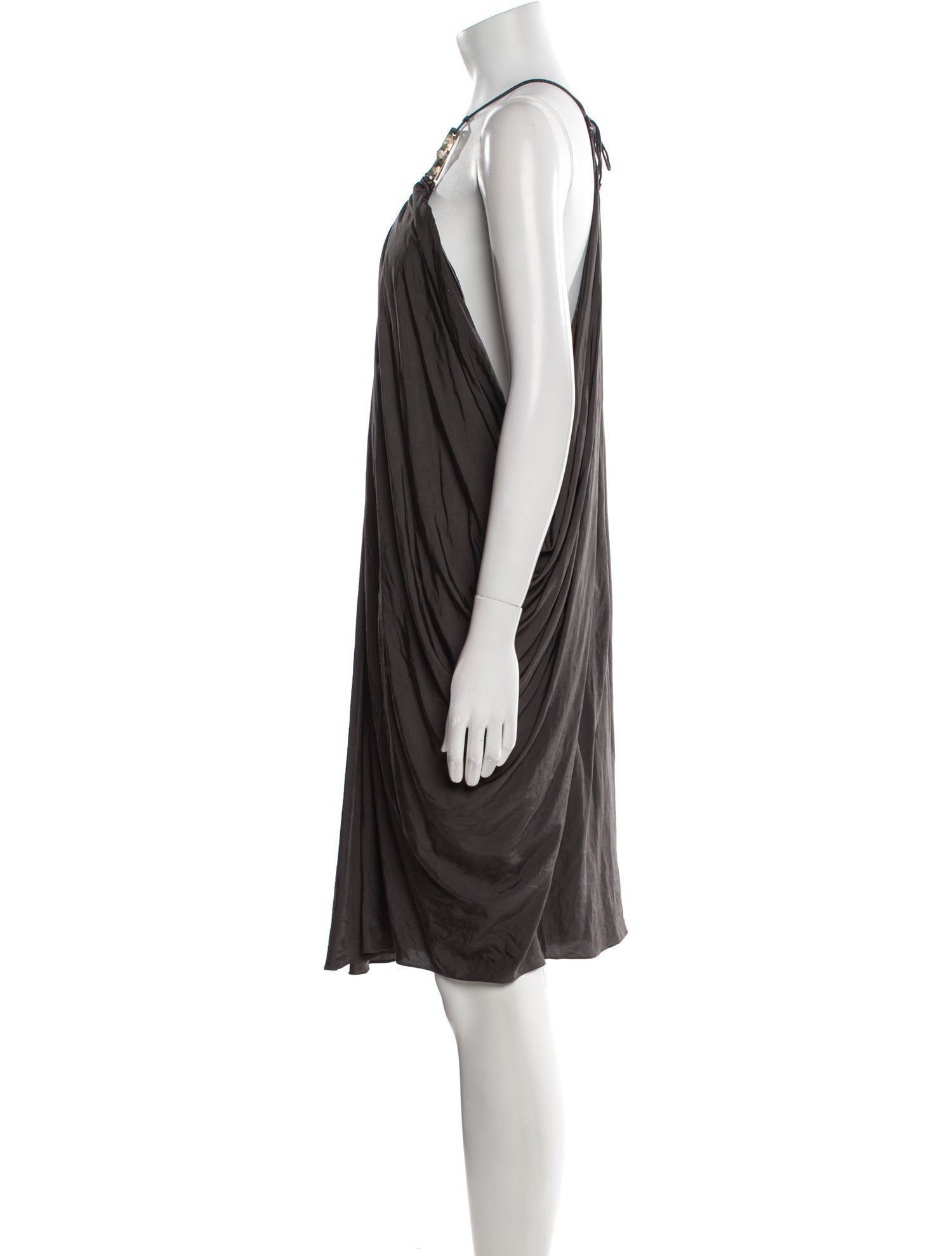 Lanvin Silk Knee-Length Dress