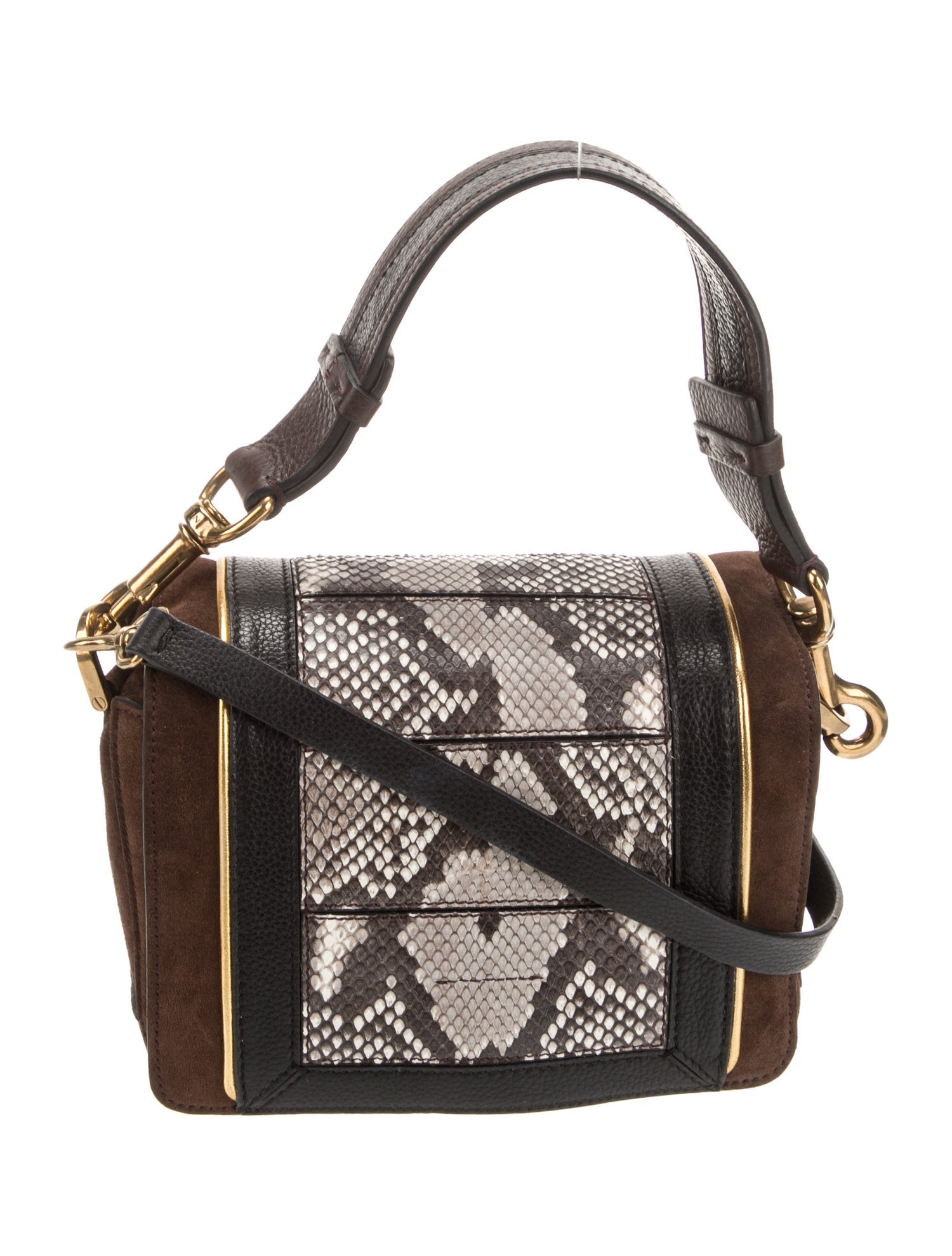 Lanvin Suede Top Handle Bag