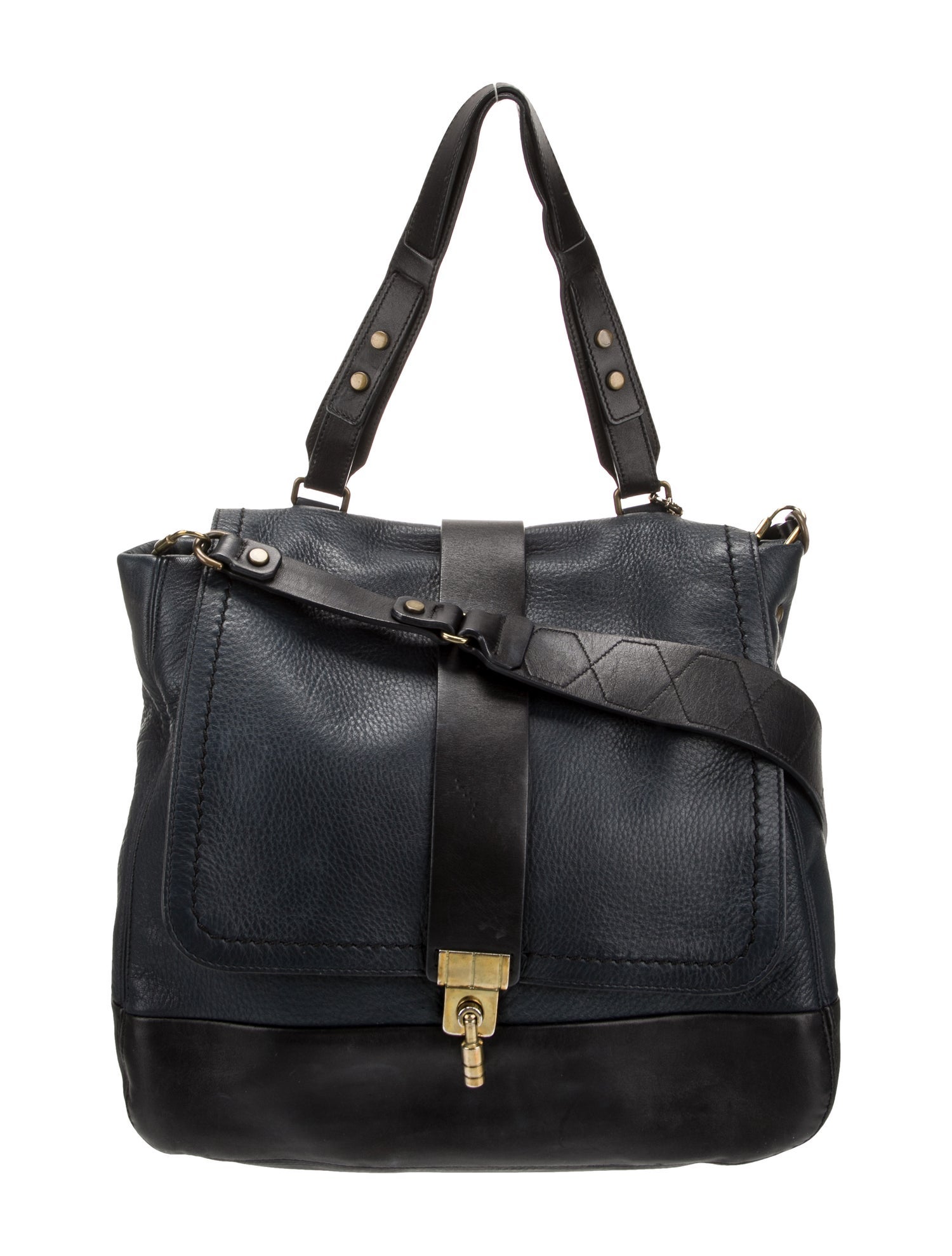 Lanvin Leather Top Handle Bag