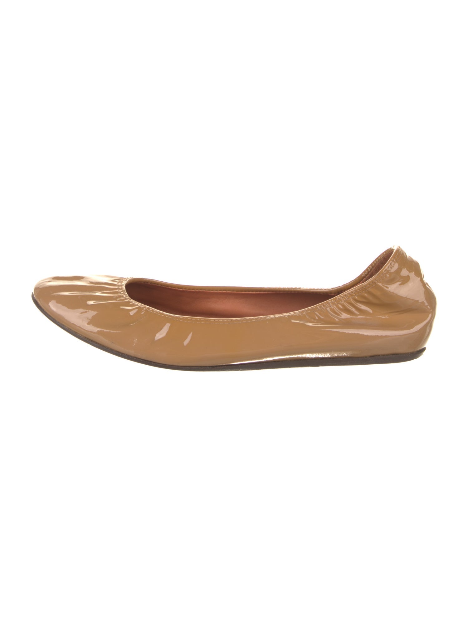 Lanvin Patent Leather Ballet Flats