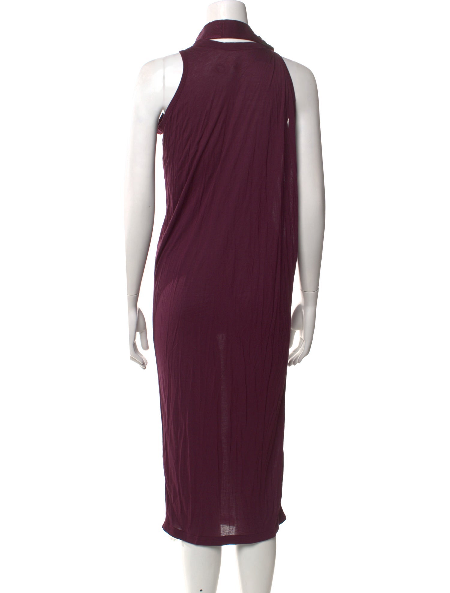 Lanvin Silk Midi Length Dress