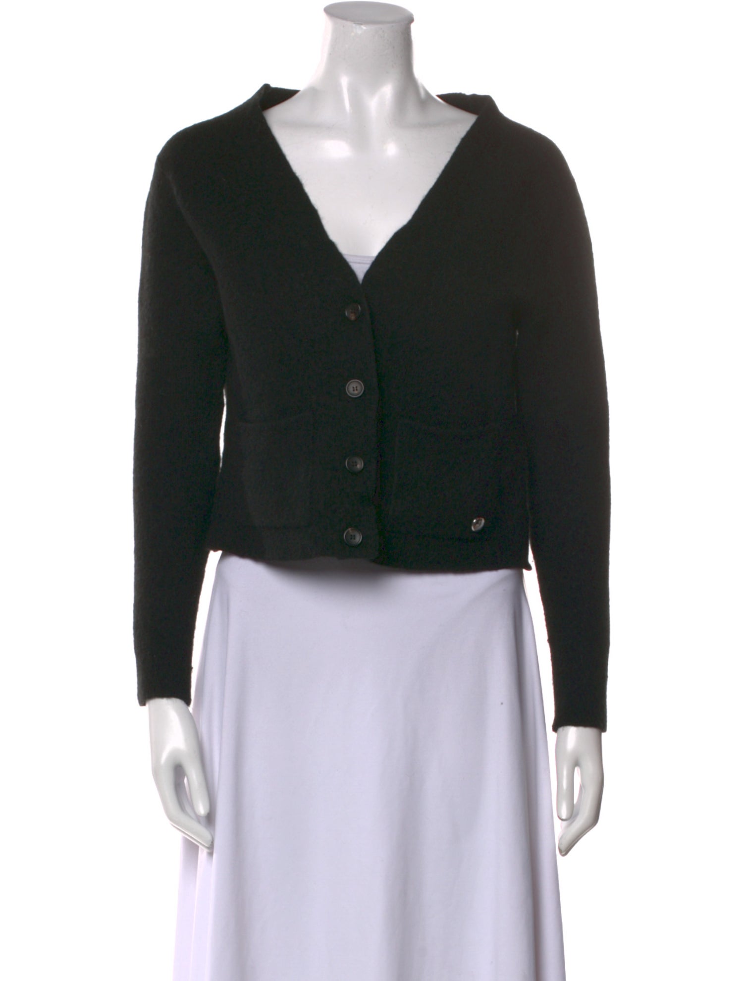 Lanvin Wool V-Neck Sweater