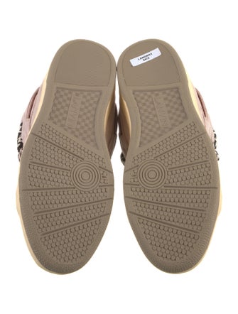 Lanvin Mesh Printed Sneakers