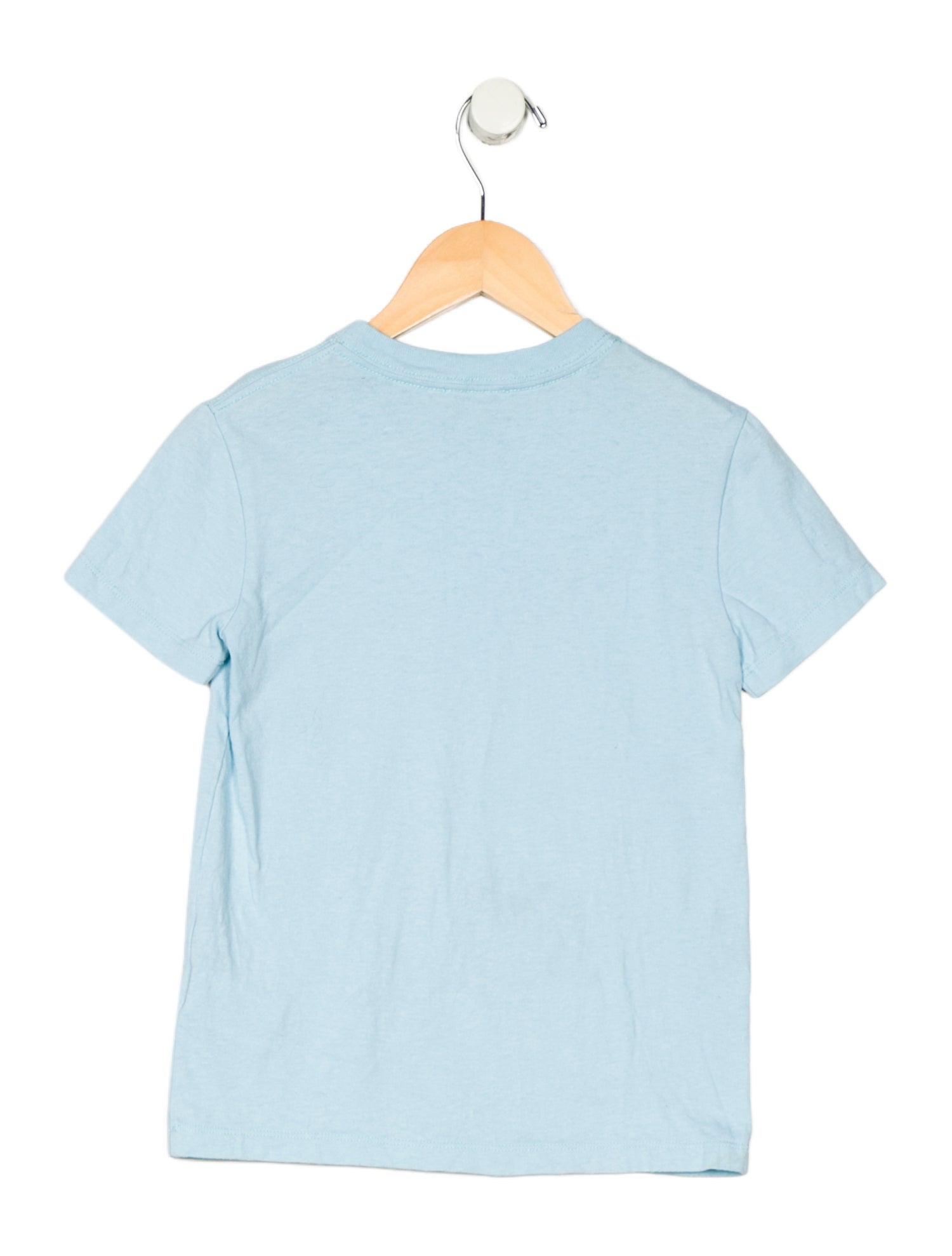 Lanvin kid girls blue and white t-shirt
