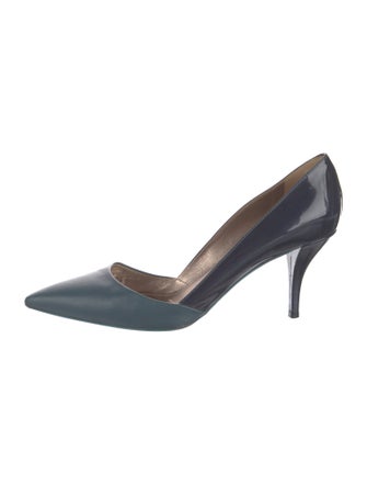 Lanvin Patent Leather D'Orsay Pumps