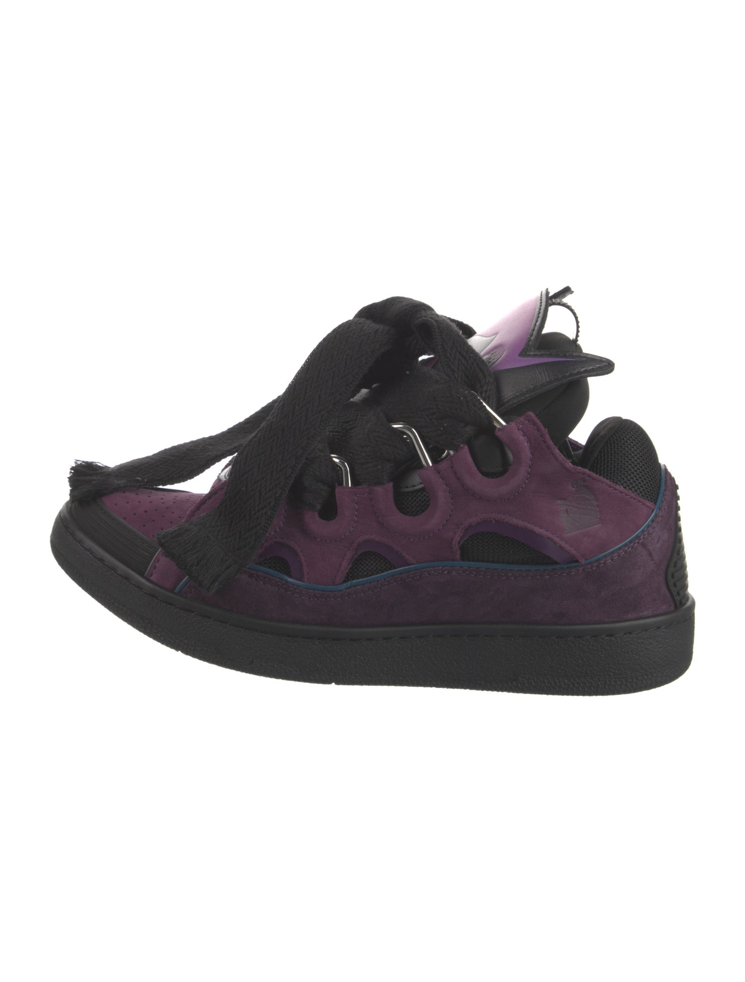 Lanvin Suede Printed Sneakers w/ Tags