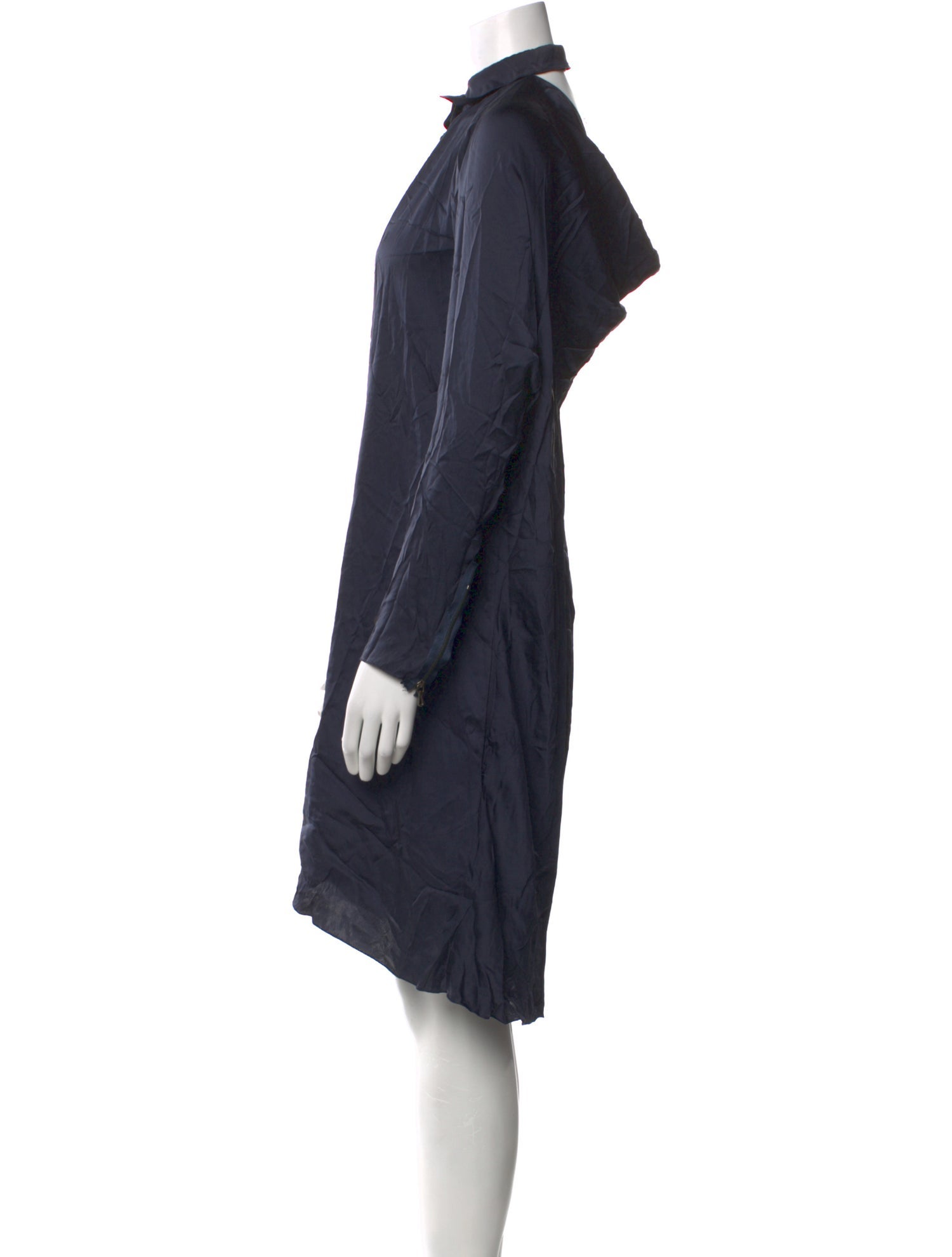 Lanvin Silk Knee-Length Dress