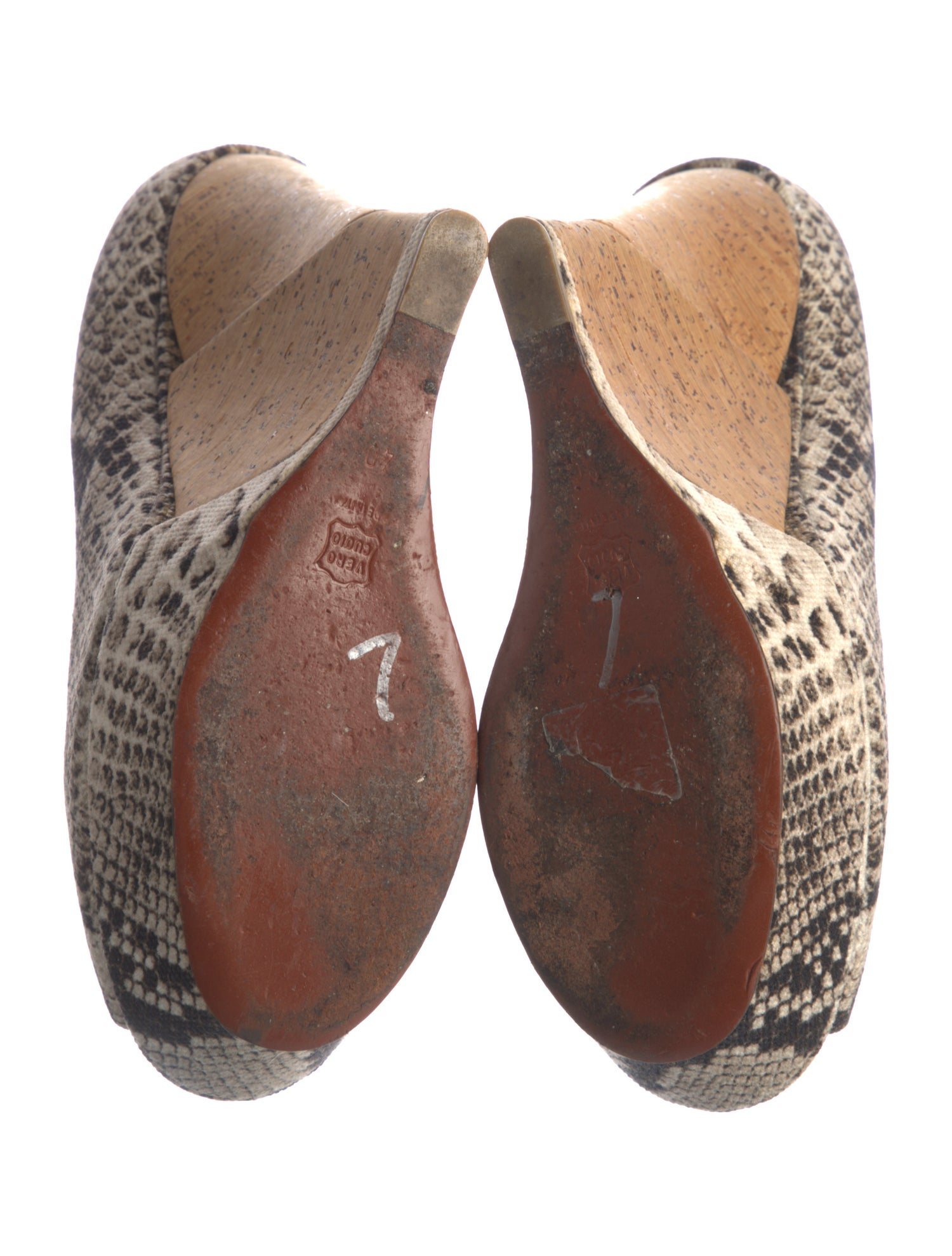 Lanvin Animal Print Pumps