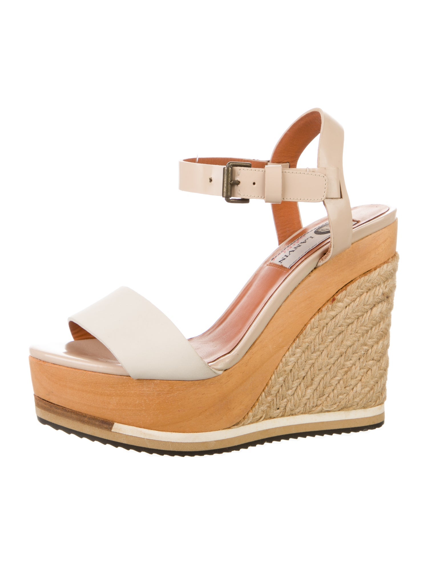 Lanvin Leather Espadrilles
