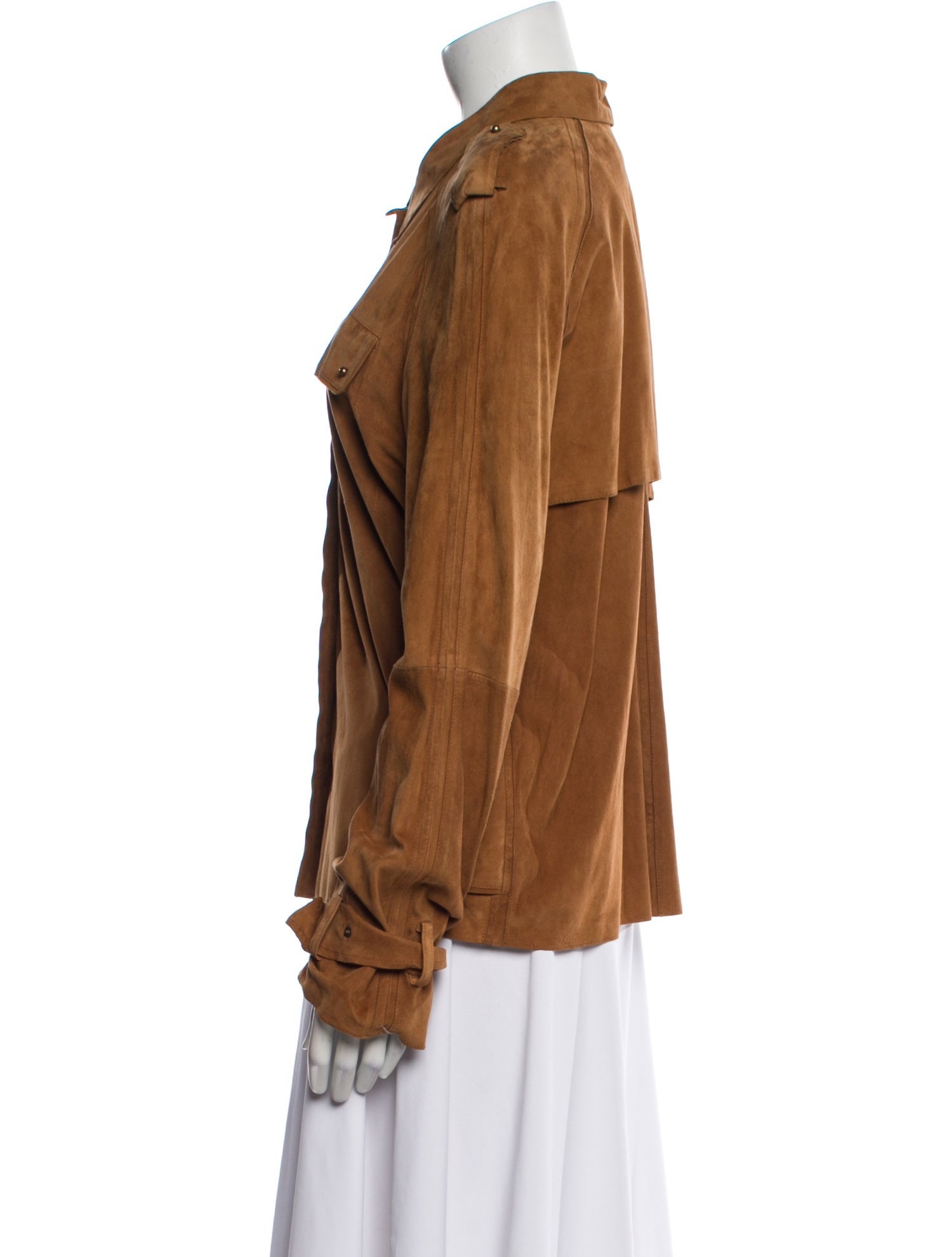 Lanvin Suede Utility Jacket