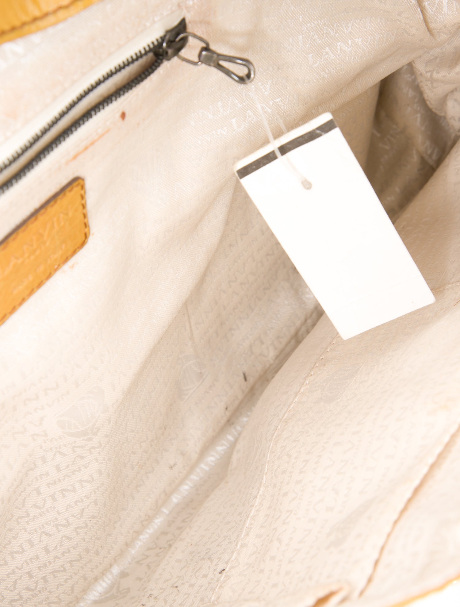 Lanvin Patent Leather Top Handle Bag