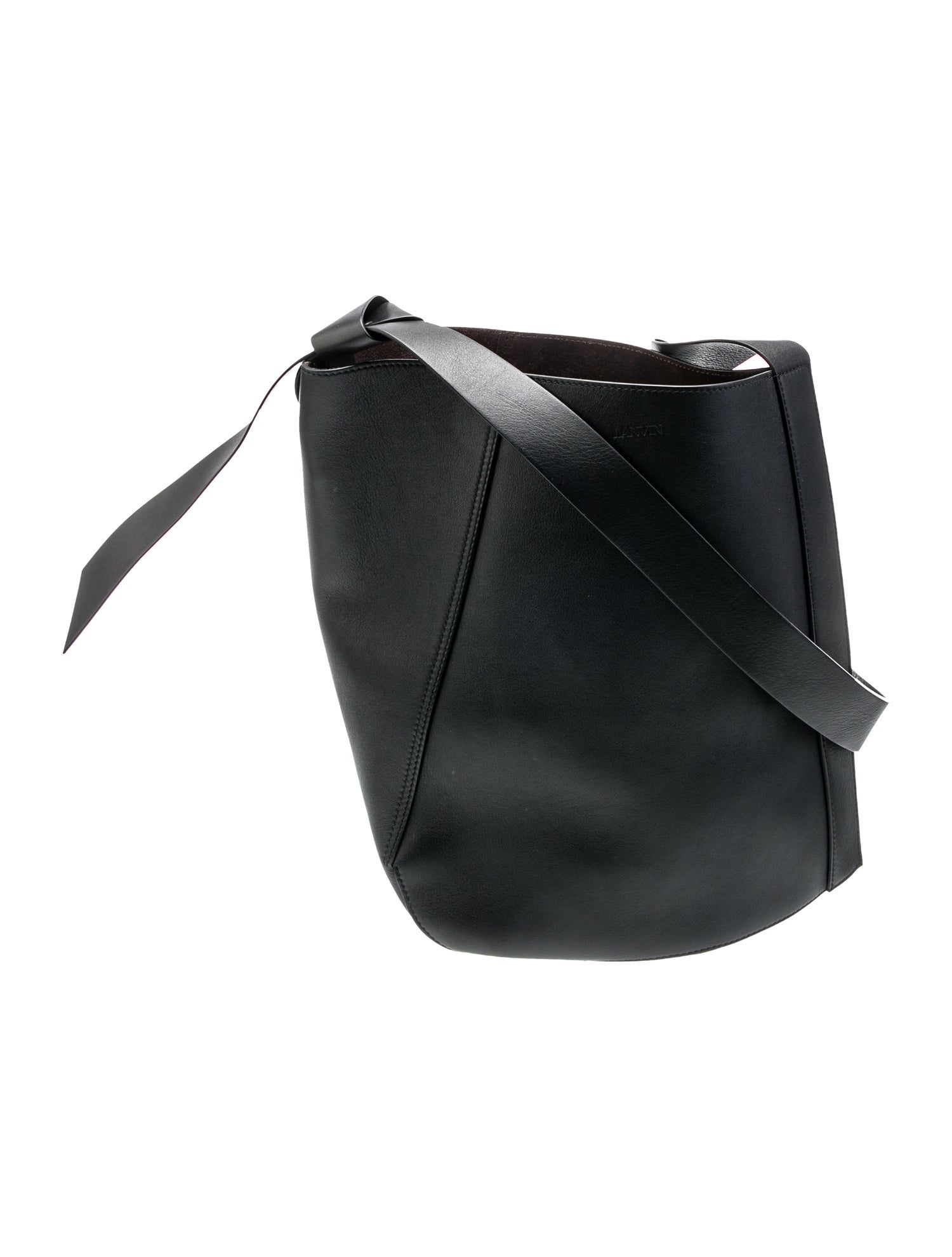 Lanvin Leather Bucket Bag w/ Tags