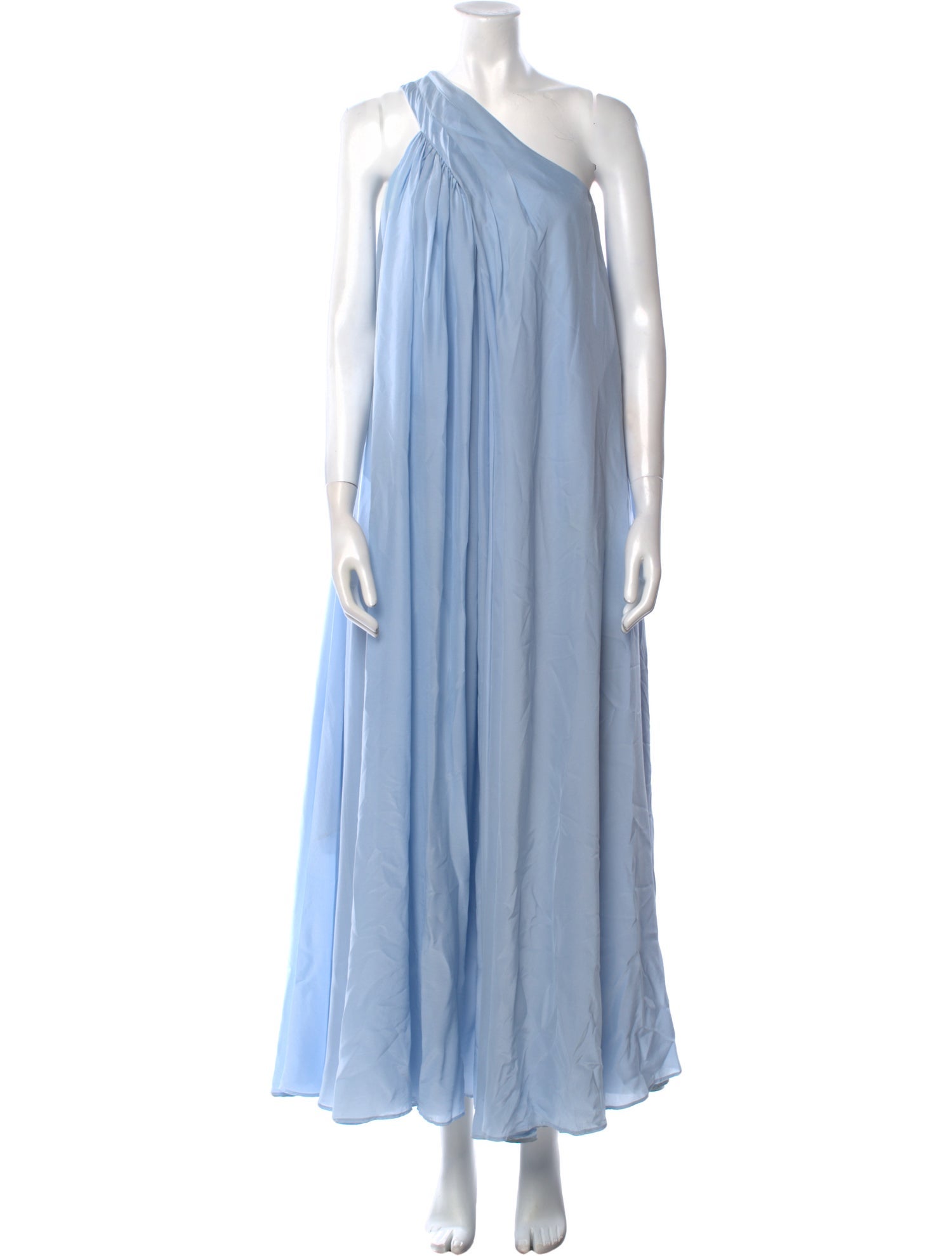 Lanvin One-Shoulder Long Dress