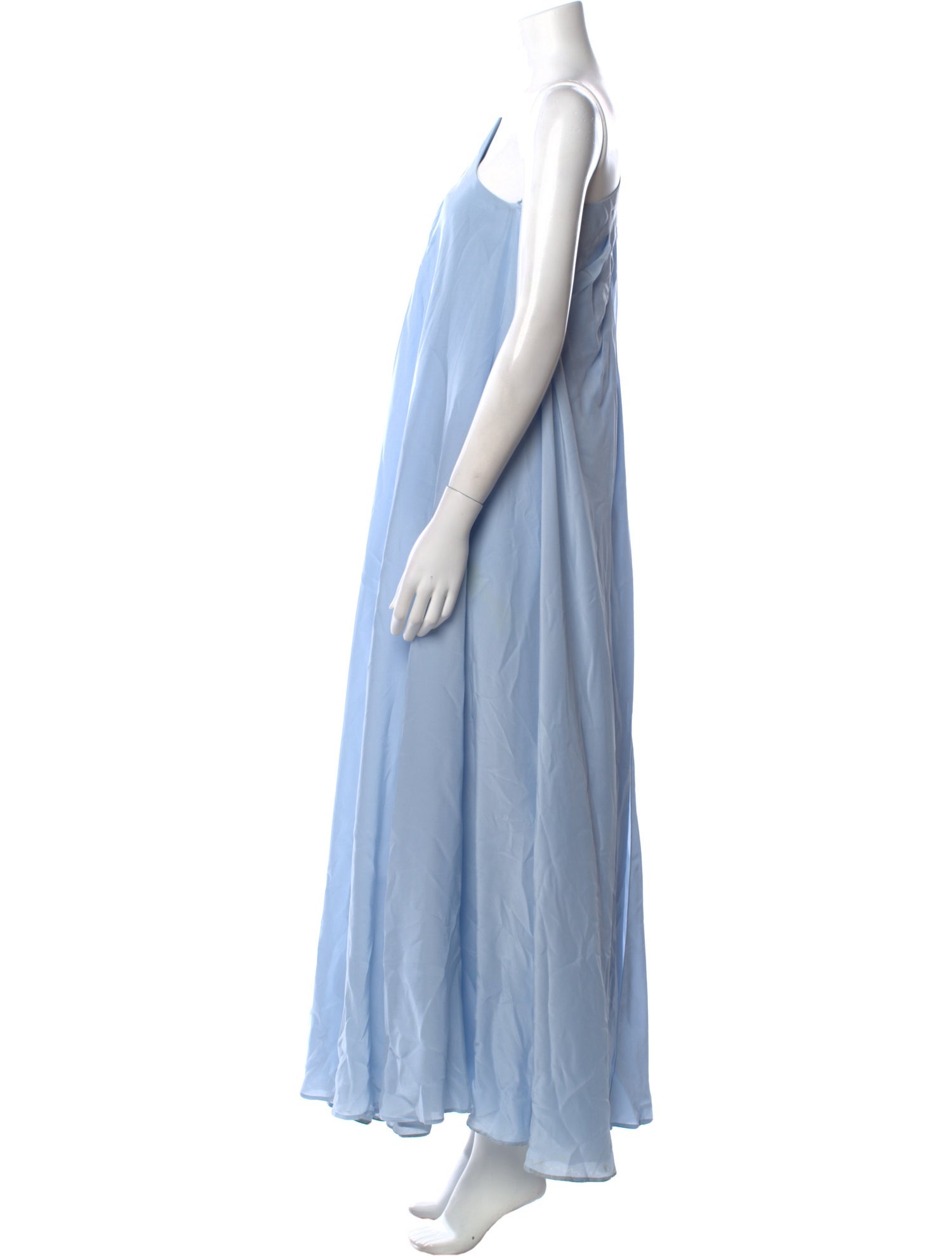 Lanvin One-Shoulder Long Dress