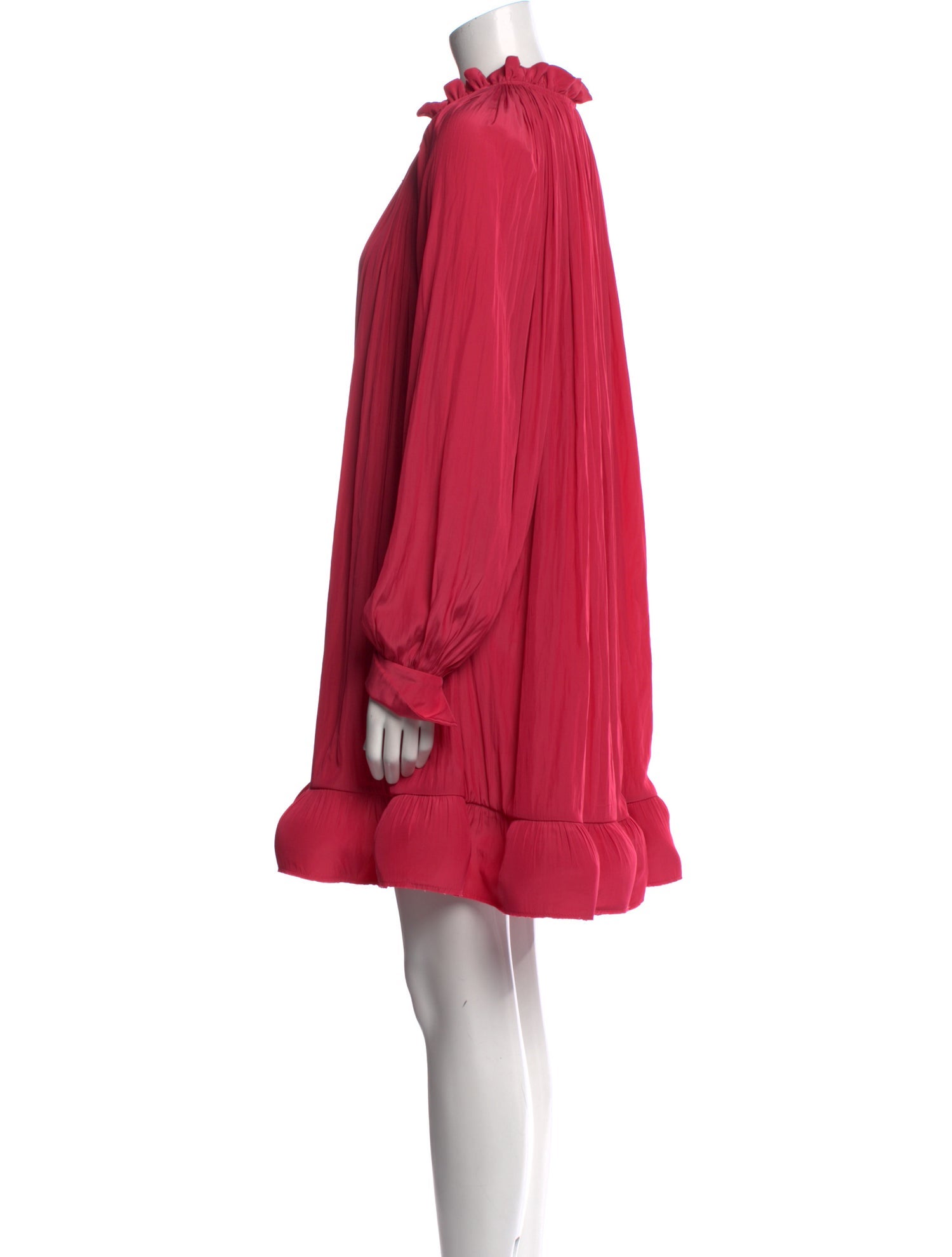 Lanvin V-Neck Mini Dress