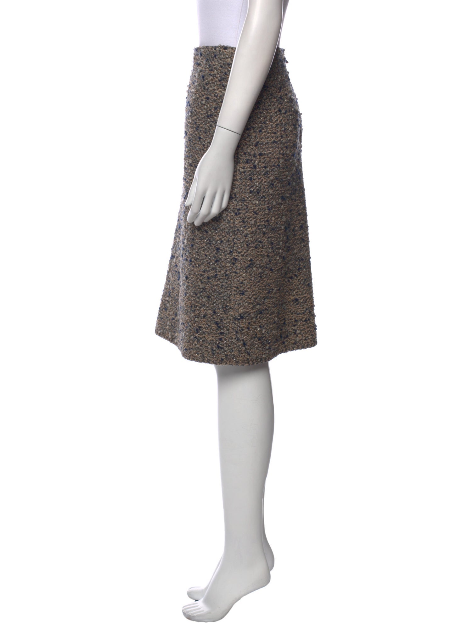 Lanvin Wool Knee-Length Skirt