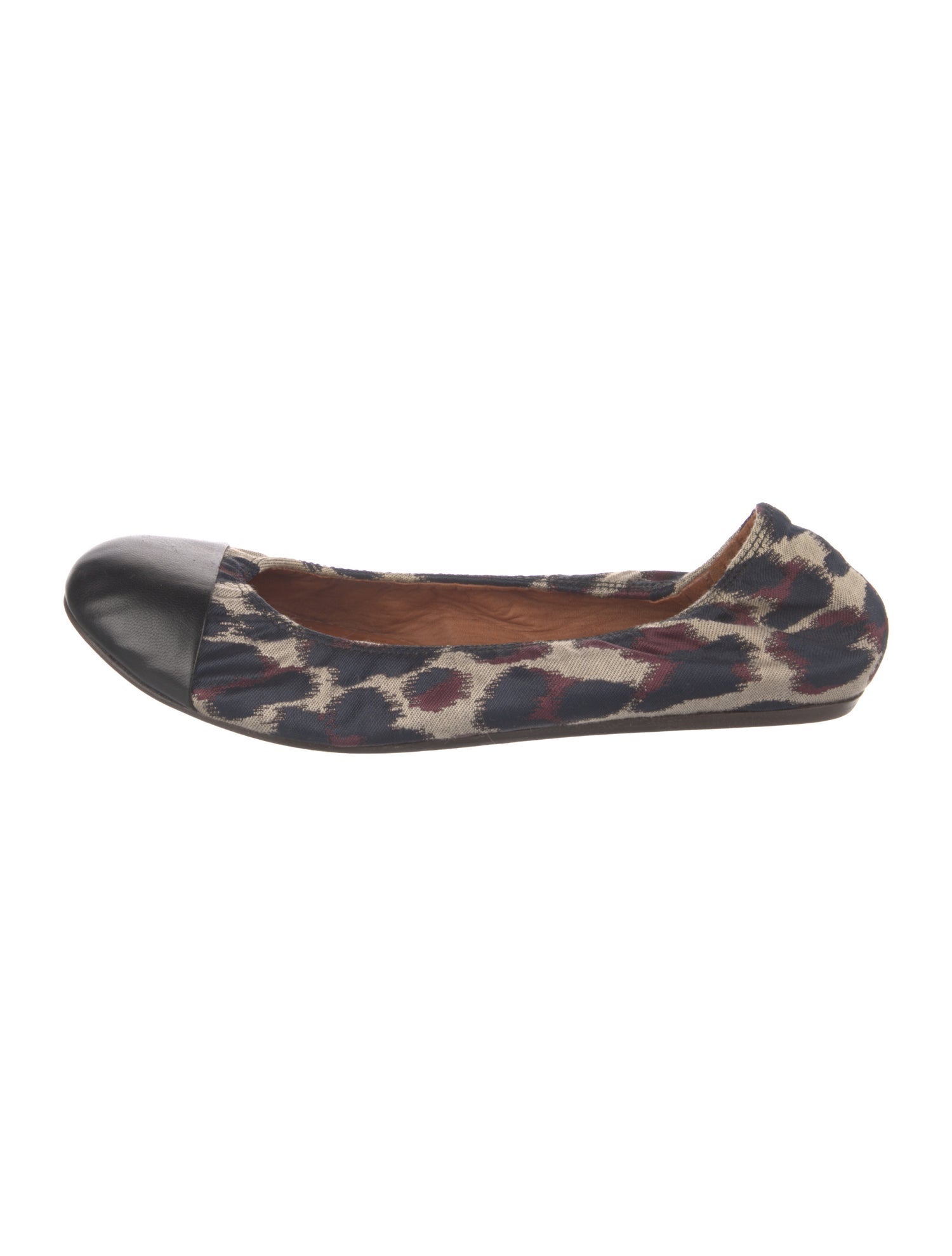 Lanvin Animal Print Ballet Flats