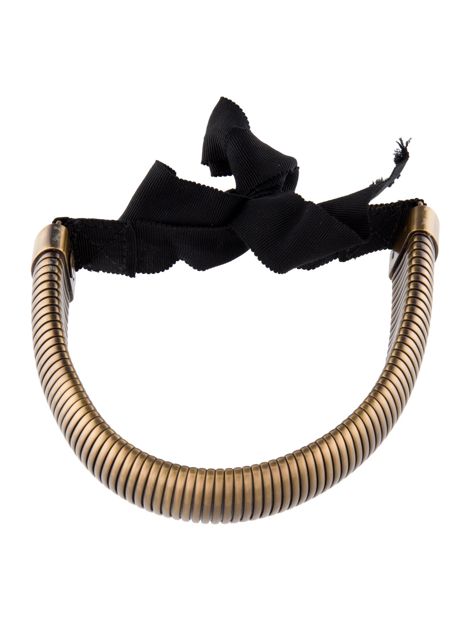 Lanvin Ribbon Choker Necklace