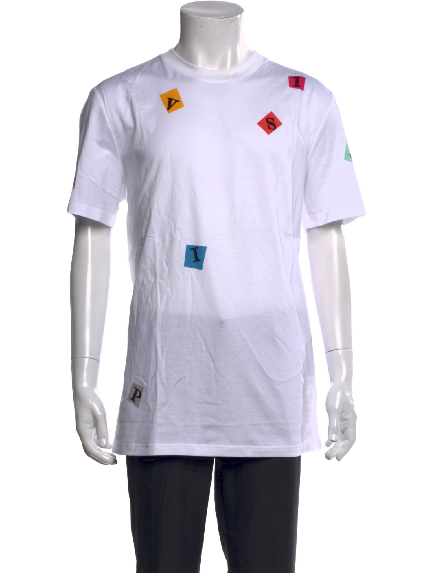 Lanvin Printed Crew Neck T-Shirt w/ Tags