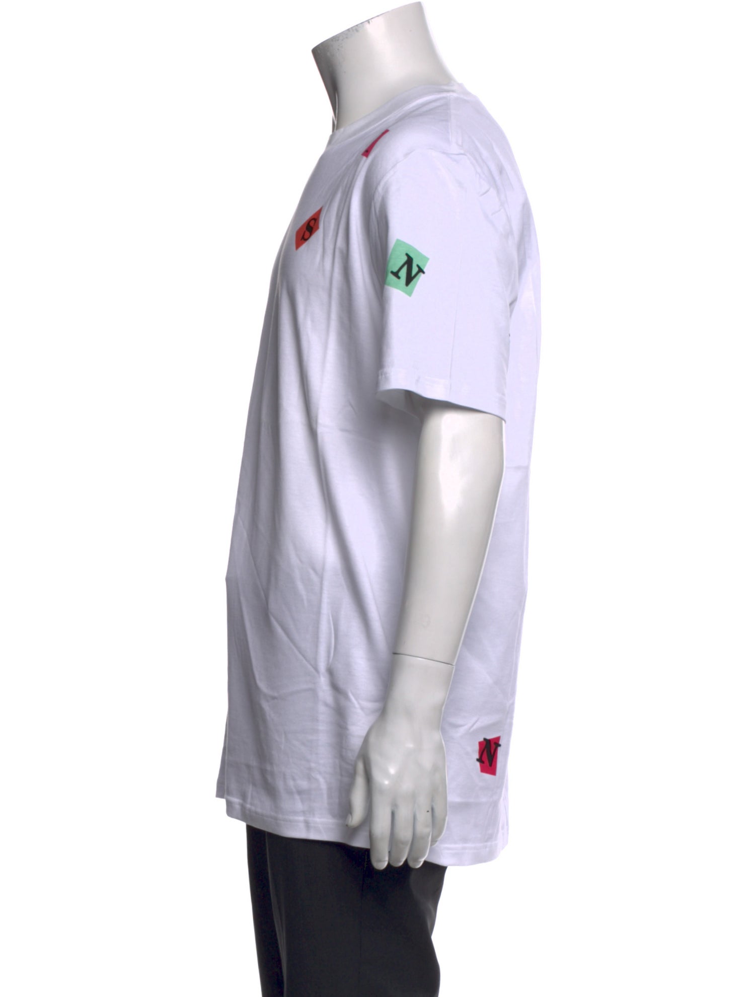 Lanvin Printed Crew Neck T-Shirt w/ Tags