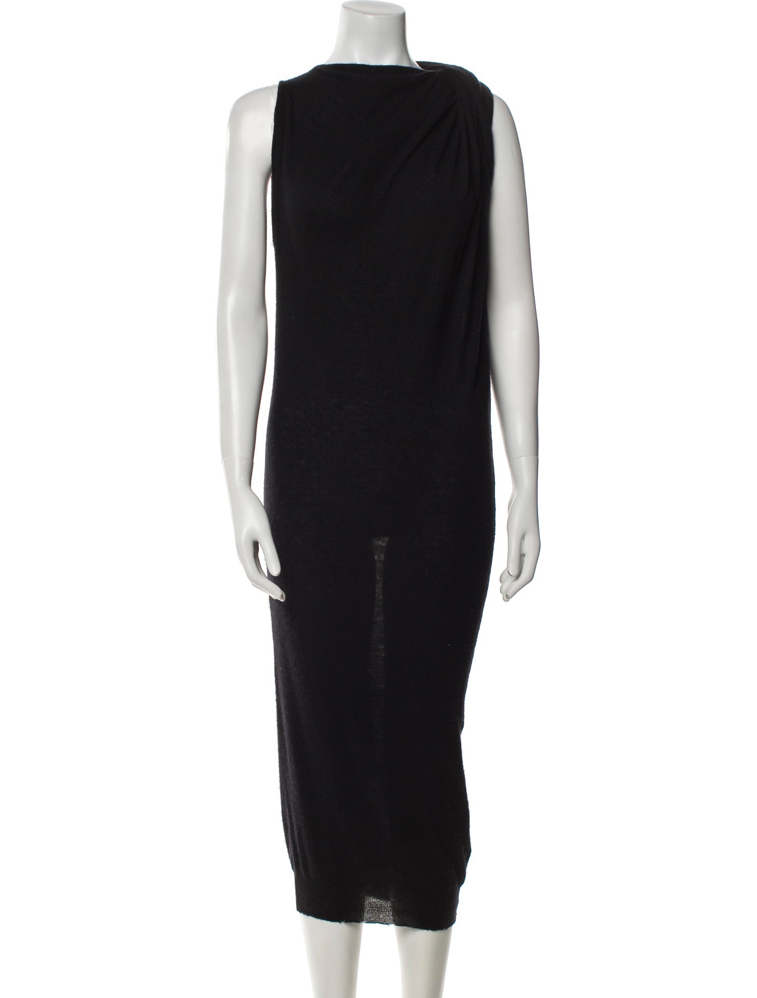 Lanvin Cashmere Midi Length Dress