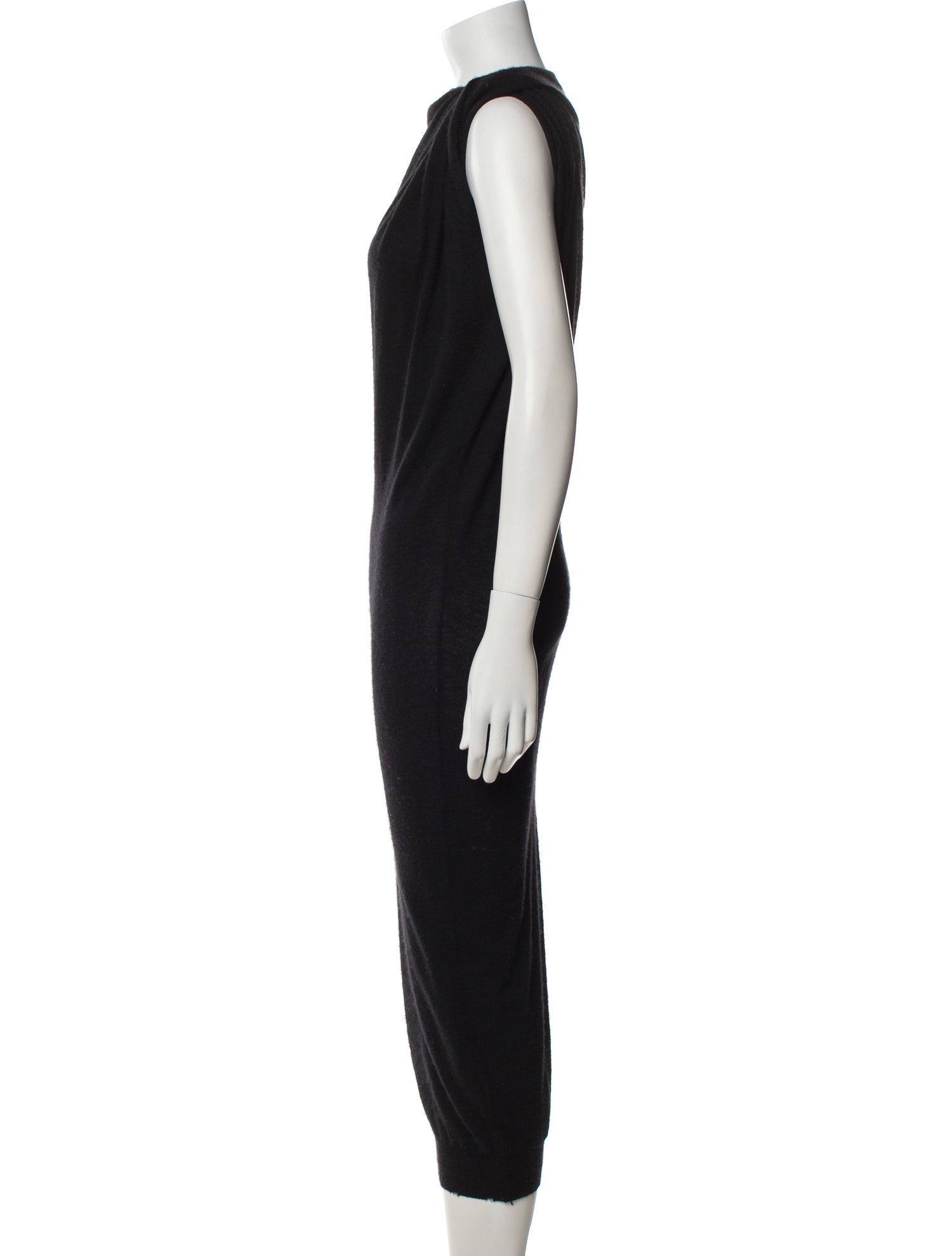 Lanvin Cashmere Midi Length Dress