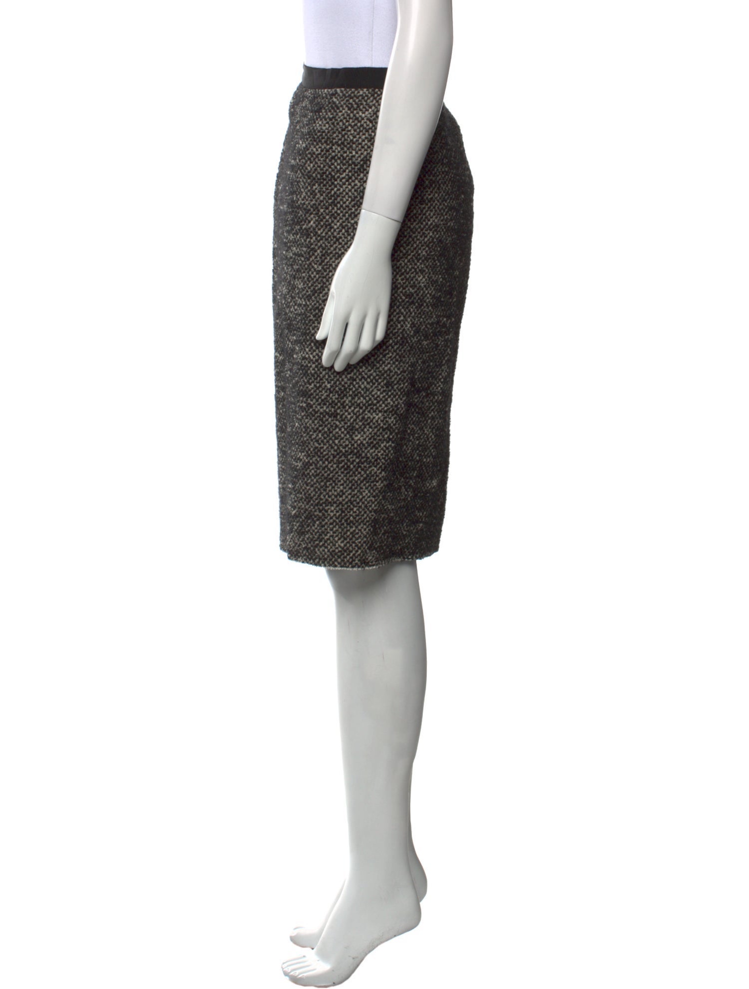 Lanvin Wool Knee-Length Skirt