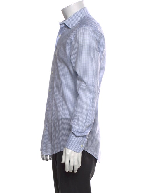 Lanvin Striped Long Sleeve Dress Shirt