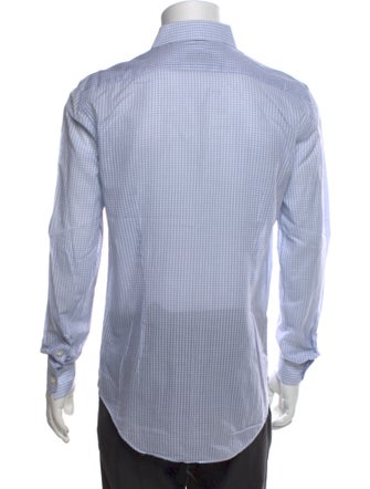 Lanvin Striped Long Sleeve Dress Shirt