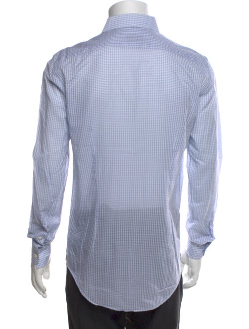 Lanvin Striped Long Sleeve Dress Shirt