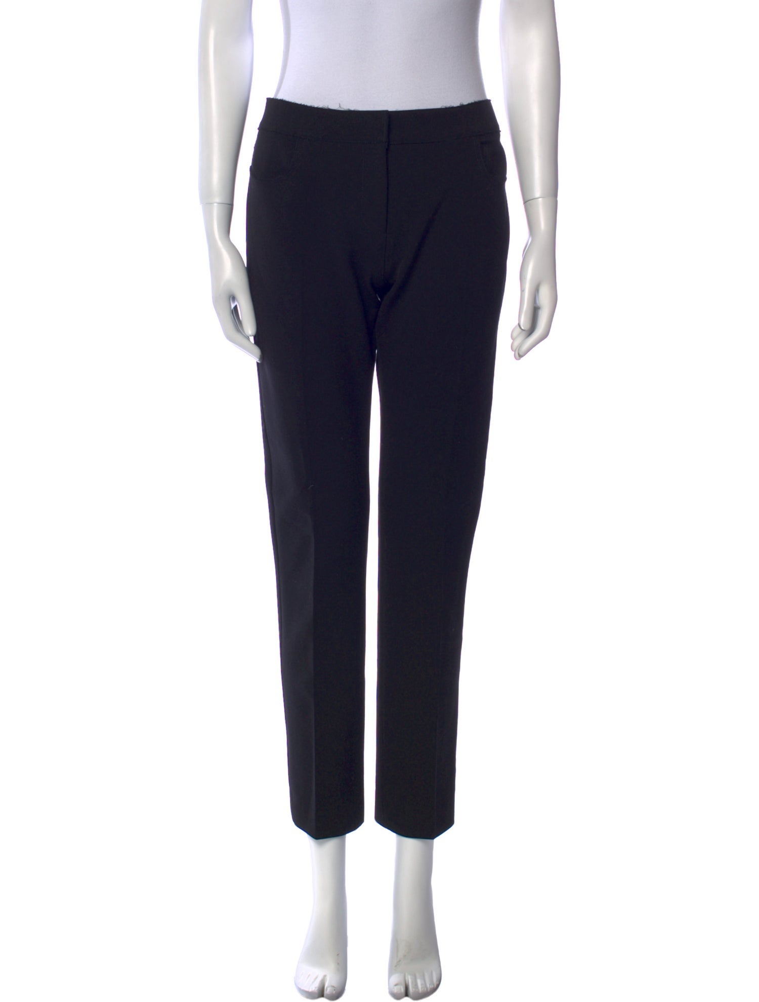 Lanvin Wool Straight Leg Pants