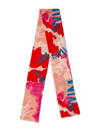 Lanvin Printed Scarf w/ Tags