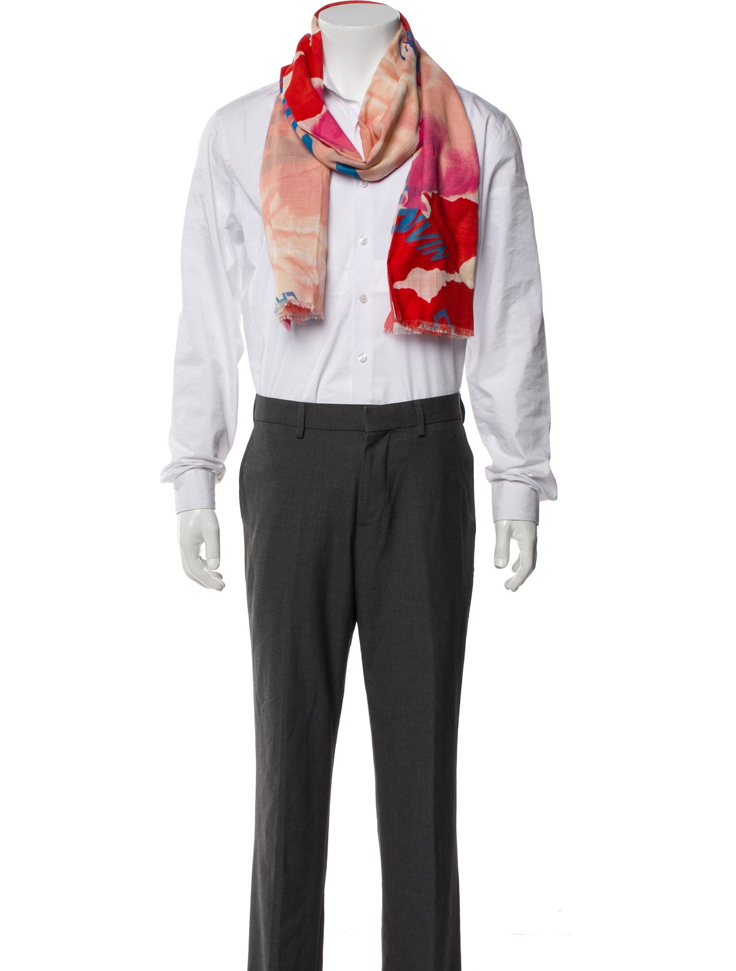 Lanvin Printed Scarf w/ Tags