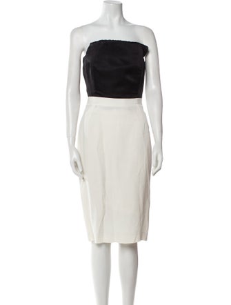 Lanvin Strapless Mini Dress