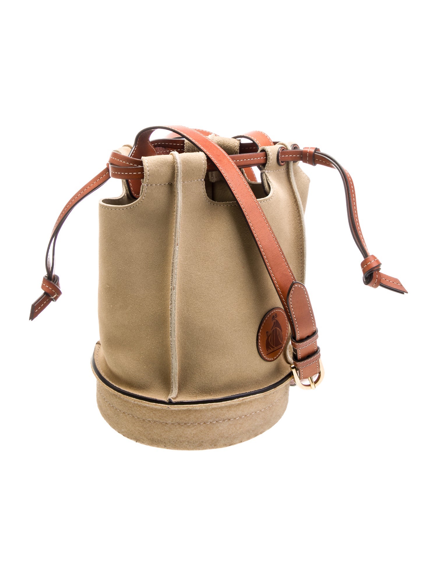 Lanvin Suede Bucket Bag