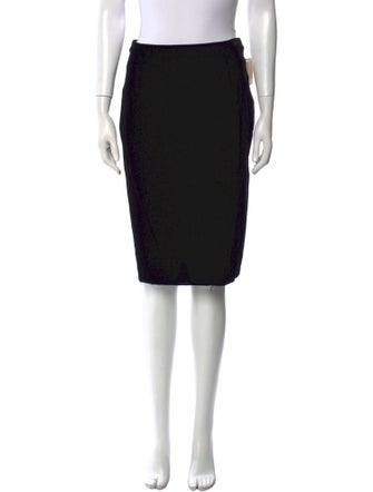 Lanvin Wool Knee-Length Skirt