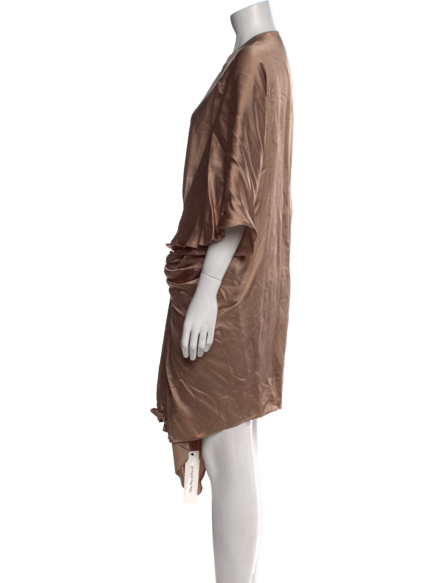 Lanvin Satin Knee-Length Dress