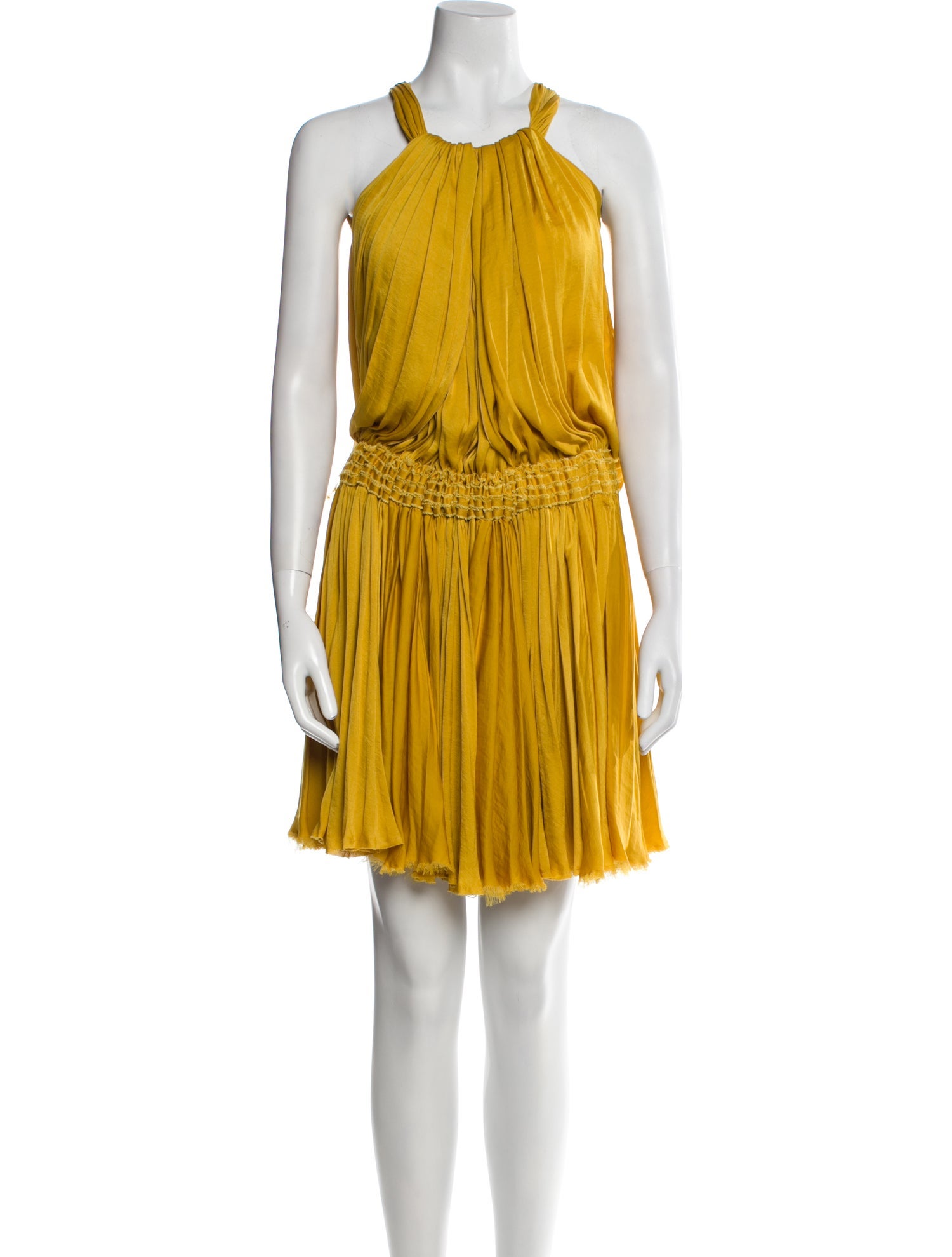 Lanvin Wool Mini Dress