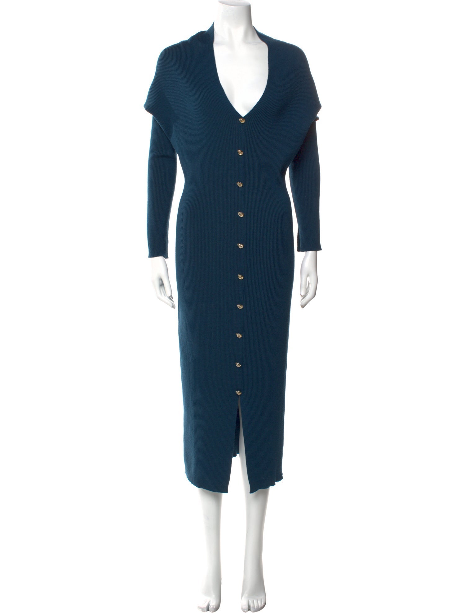 Lanvin Merino Wool Long Dress w/ Tags