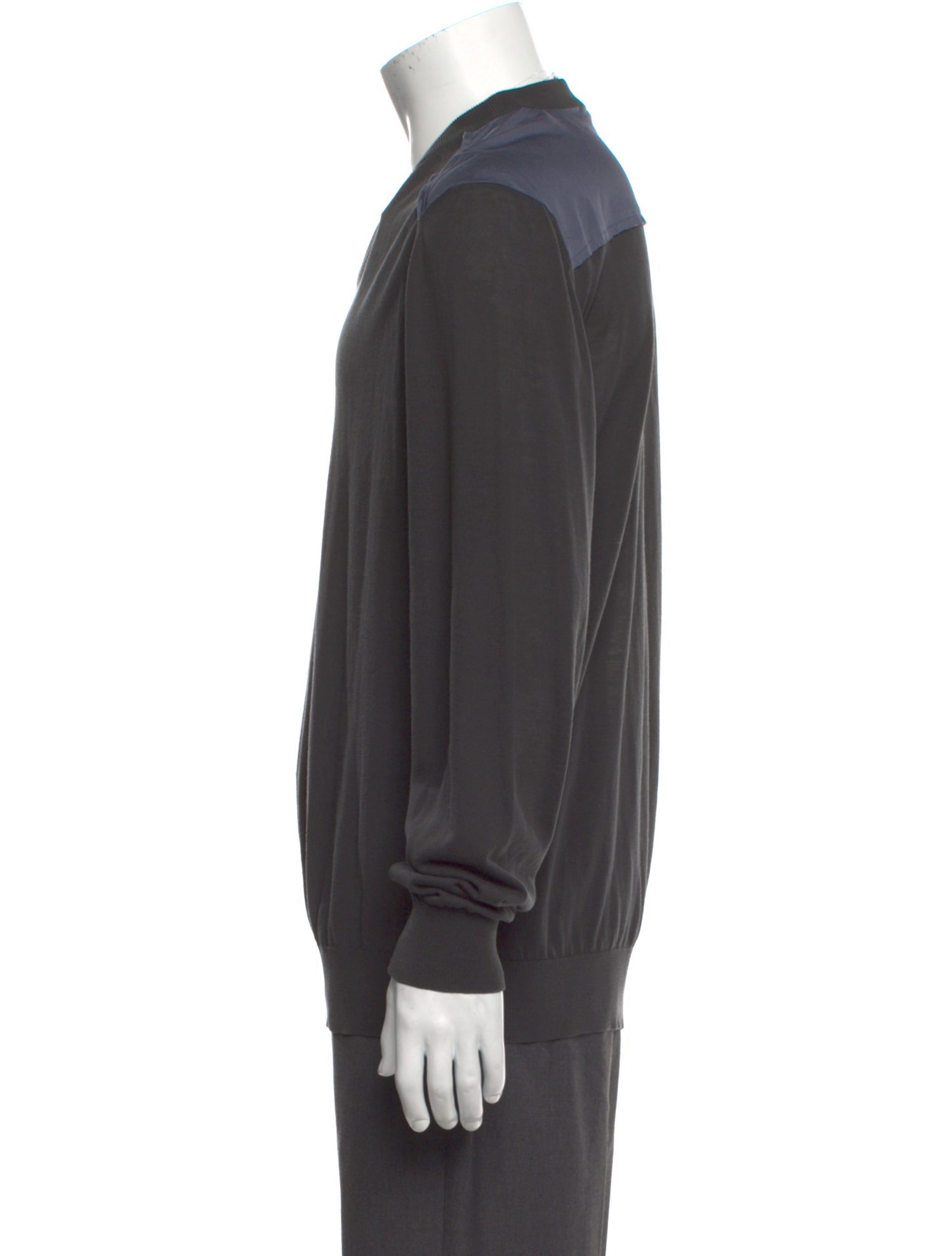 Lanvin V-Neck Long Sleeve Sweatshirt