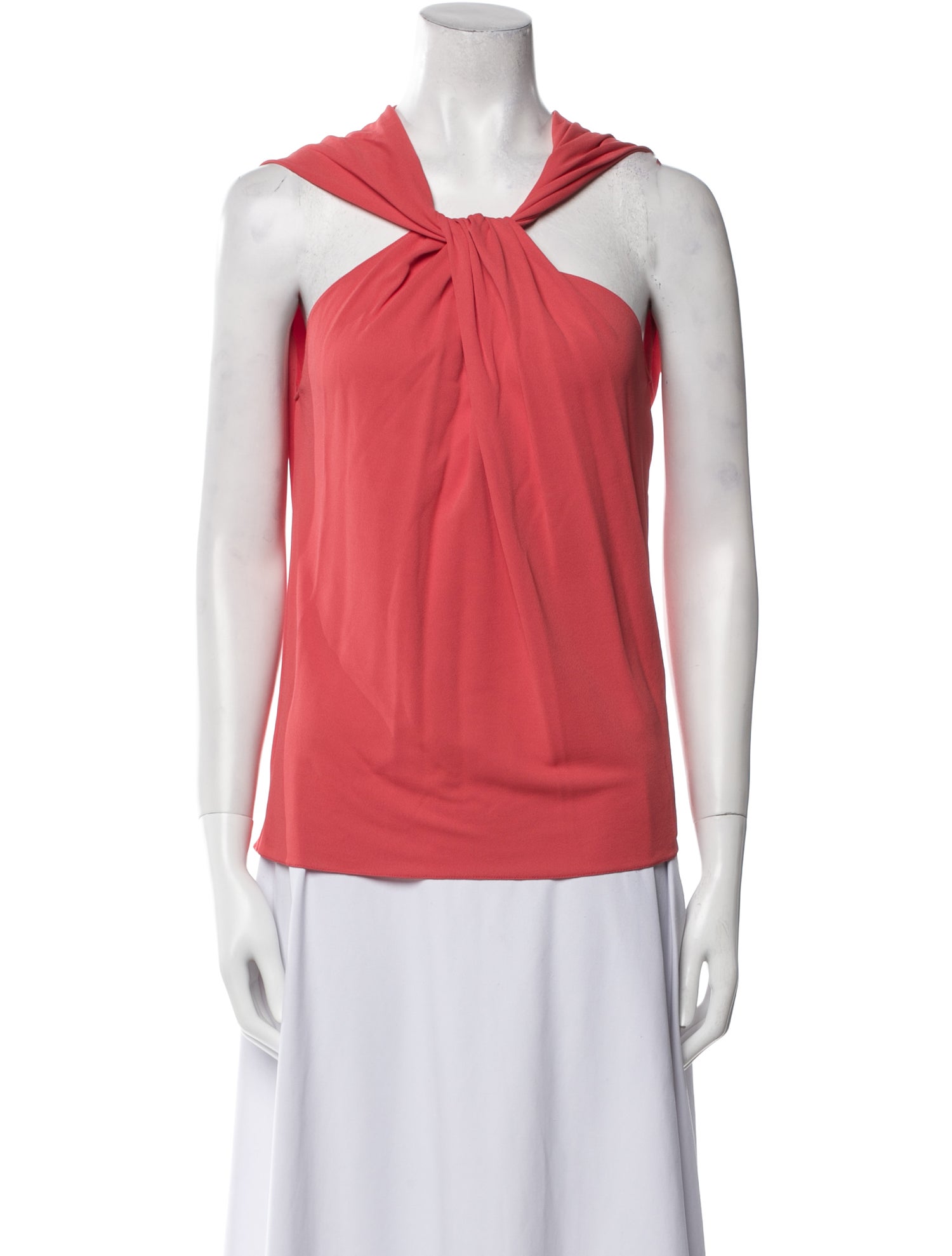 Lanvin Halterneck Sleeveless Blouse