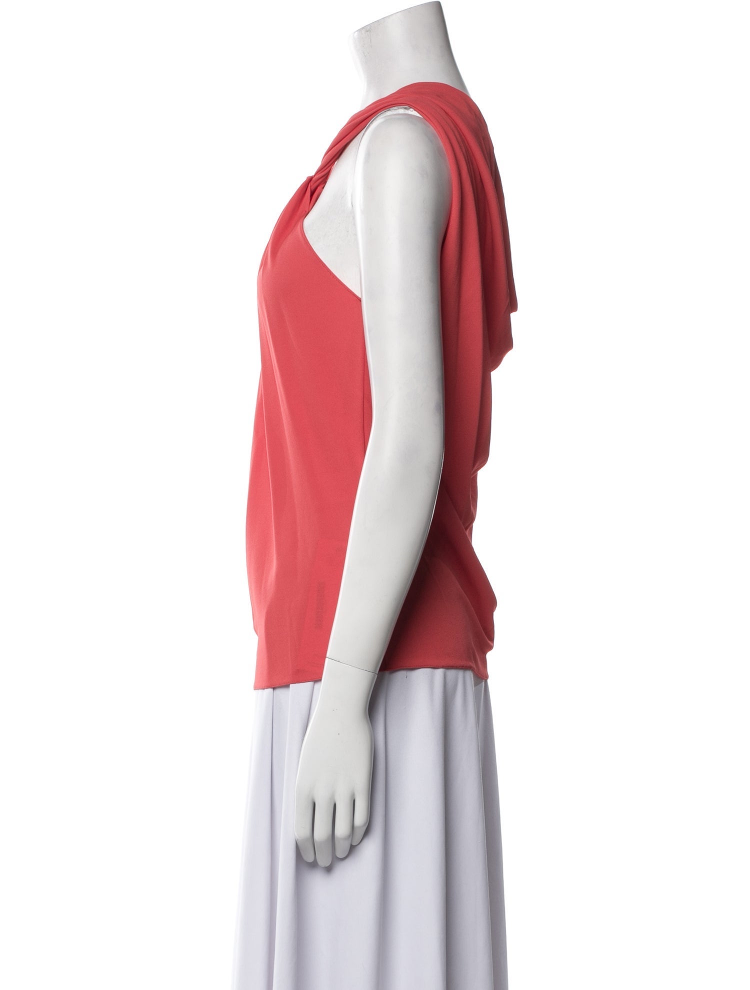 Lanvin Halterneck Sleeveless Blouse