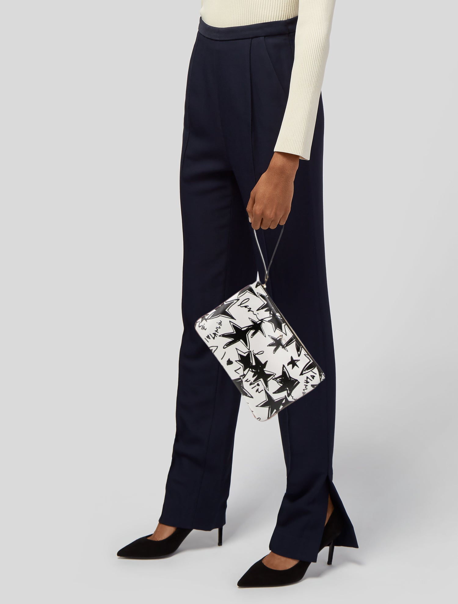 Lanvin Leather Clutch