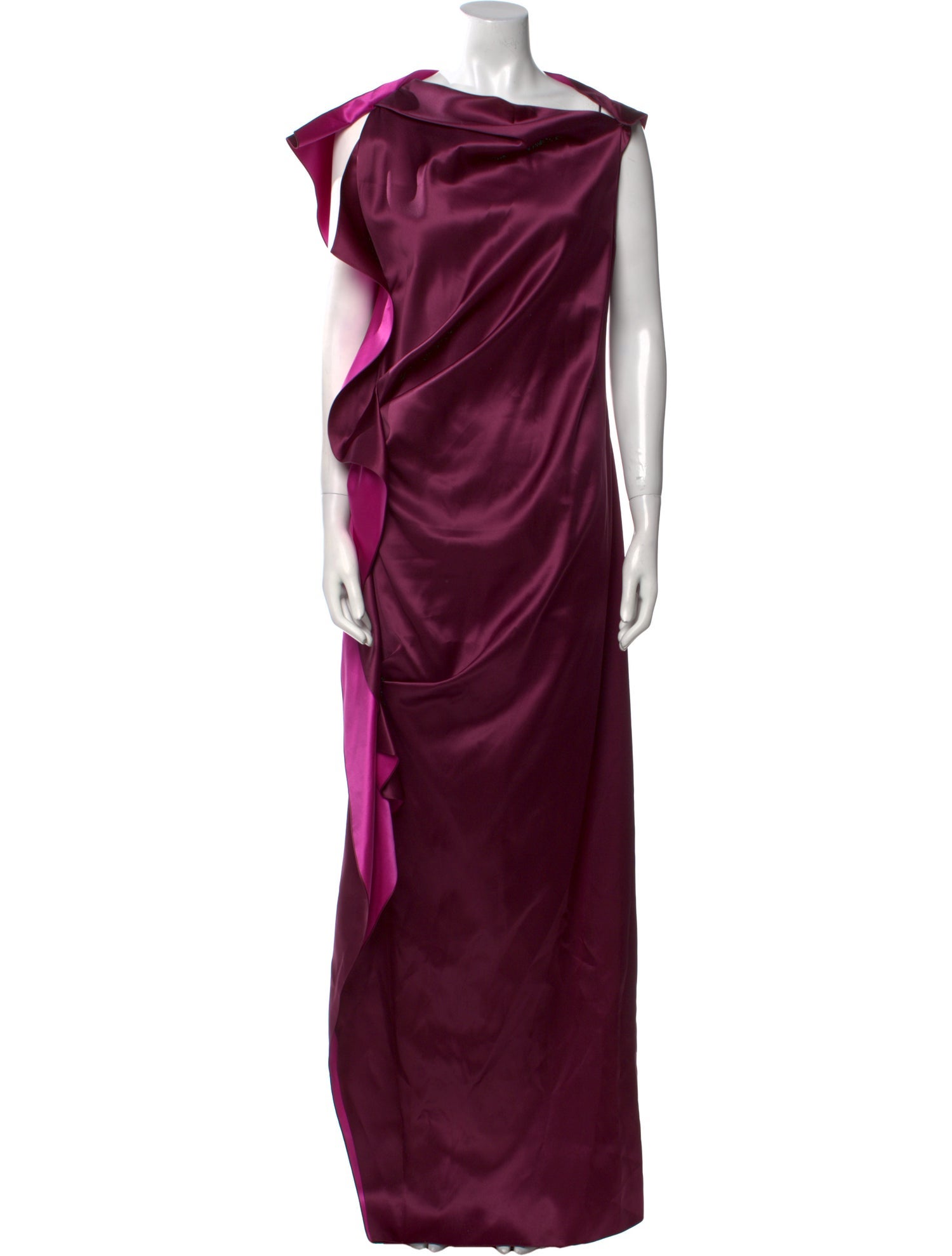 Lanvin Silk Long Dress