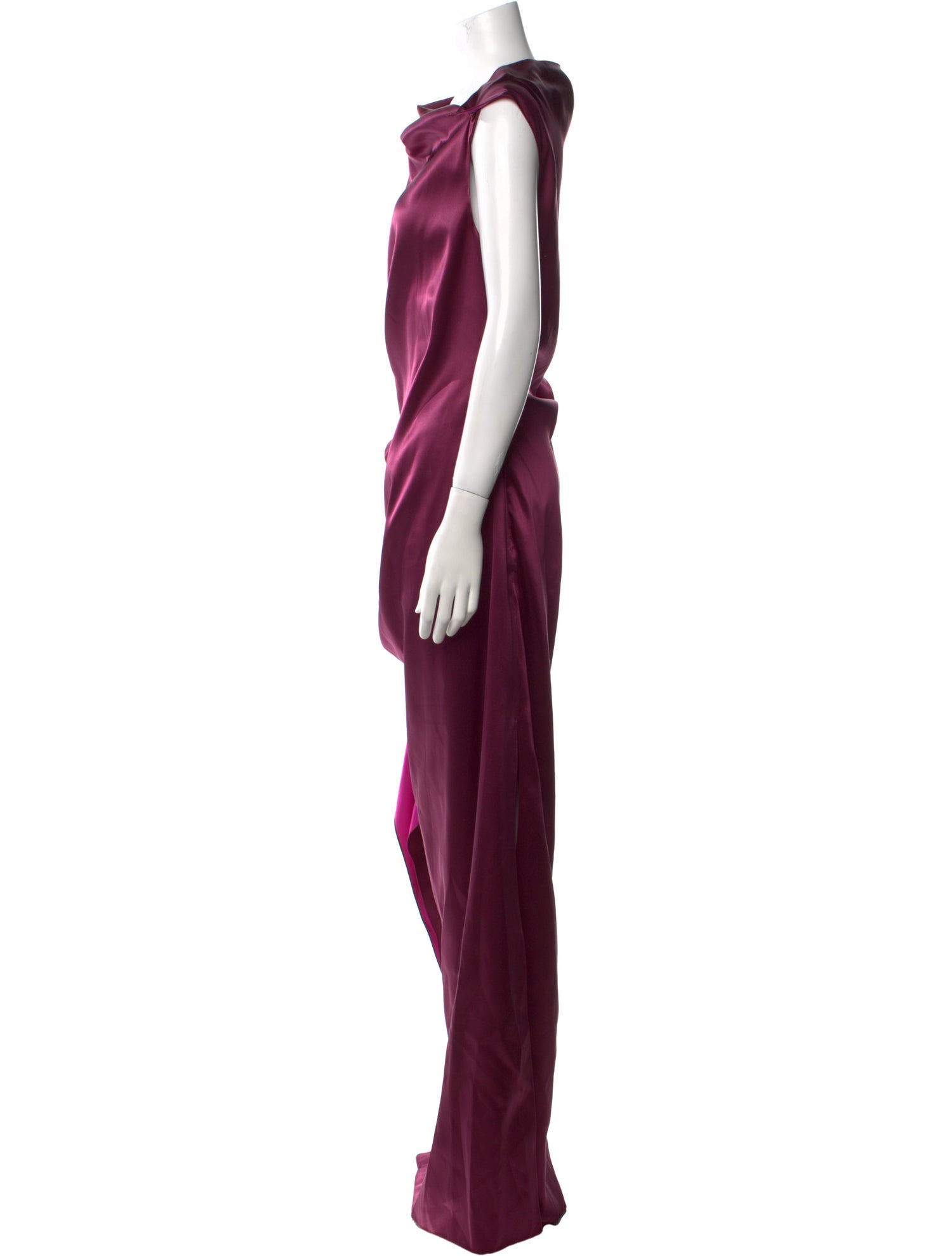 Lanvin Silk Long Dress
