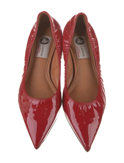 Lanvin Patent Leather Ballet Flats