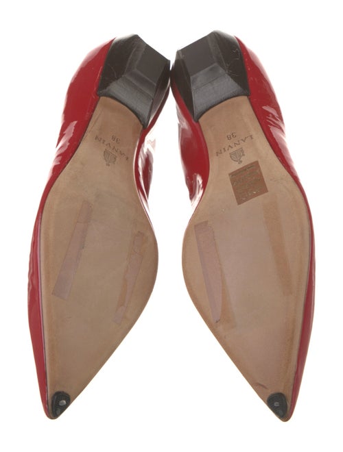 Lanvin Patent Leather Ballet Flats